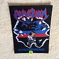 Sepultura - Patch - Sepultura - Schizophrenia - Woven Backpatch