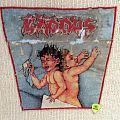 Exodus - Patch - Exodus - Bonded By Blood - Vintage Backpatch - Red Border