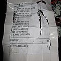 Cavalera - Other Collectable - Cavalera - Setlist 19.11.17