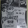 Megadeth - Other Collectable - Megadeth/Dark Angel Tour Flyer