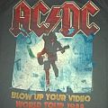 AC/DC - TShirt or Longsleeve - AC/DC "Blow up your video" Retro Tourshirt