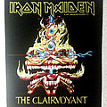 Iron Maiden - Patch - Iron Maiden - The Clairvoyant Backpatch; circa 1988