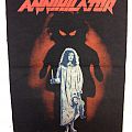 Annihilator - Patch - Annihilator – Alice in Hell Back patch; circa 1989