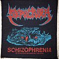 Sepultura - Patch - Sepultura - Schizophrenia patch; circa 1991