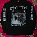 Immolation - TShirt or Longsleeve - Immolation - Unsaved in Europe Tour 1999 LS