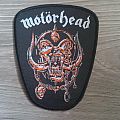 Motörhead - Patch - Motörhead - Logo / Snaggletooth Shield Patch (Smooth Edges)