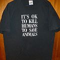 Statement - TShirt or Longsleeve - Statement - Its ok to Kill People/Vegan Power Shirt