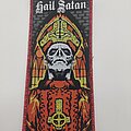 Ghost - Patch - Ghost Hail Satan red glitter