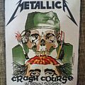 Metallica - Patch - Metallica - Crash Course 1987 backpatch