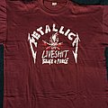 Metallica - TShirt or Longsleeve - Metallica binge and purge 94 burgundy