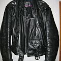 None - Battle Jacket - "Leather Rider" Leather Jacket