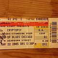 Cryptopsy - Other Collectable - Signed Cryptopsy Ticket