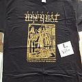 URFAUST - TShirt or Longsleeve - Urfaust gig shirt, size L, golden print on black