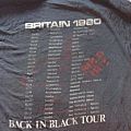 AC/DC - TShirt or Longsleeve - 1980 tour shirt