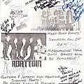 Flotsam And Jetsam - Other Collectable - Flotsam And Jetsam, Abattoir Signed Flyer