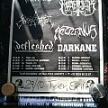 Cannibal Corpse - Other Collectable - Cannibal Corpse  Tour Poster 1999