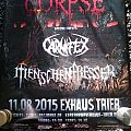 Cannibal Corpse - Other Collectable - Cannibal Corpse  Festival Poster 2015