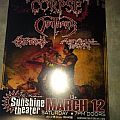 Cannibal Corpse - Other Collectable - Cannibal Corpse Tour Poster