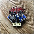 Sarcofago - Pin / Badge - Official SARCÓFAGO: I.N.R.I. large pin badge