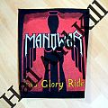 Manowar - Patch - Manowar Into Glory Ride Original Backpatch 1983