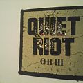 Quiet Riot - Patch - 1980s Quiet Riot QR III patch 1 sold 1 remaining