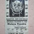 Motörhead - Other Collectable - Motörhead - Canadian gig flyer