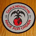 Queensryche - Patch - Queensrÿche Rage for Order Patch