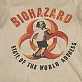 Biohazard - TShirt or Longsleeve - Biohazard “State of the World Address” Shirt