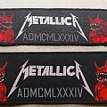 Metallica - Patch - Metallica Jump it the Fire Stripe - Patch comparison