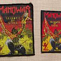 Manowar - Patch - Manowar - Triumph of Steel Patch comparision