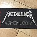 Metallica - Patch - Metallica patch