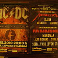 - Little Posters - AC/DC Black Ice Tour & Sonisphere Festival Bulgaria 2010
