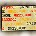 Girlschool - Patch - Vintage Girlschool Patch