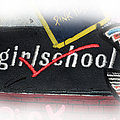 Girlschool - Patch - Vintage Girlschool Patch