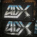 ADX - Patch - Comparison of 2 original versions old logo ADX Patch