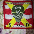 S.O.D. - Patch - S.O.D (StormTroppers Of Death) Vintage patch