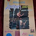 Venom - Other Collectable - Venom + Exciter 1986 Brazilian tour poster