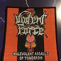 Violent Force - Patch - Violent Force Malevolent Assault Of Tomorrow