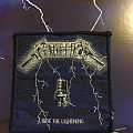 Metallica - Patch - Metallica Ride The Lightning (Blue Boarder)