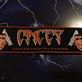 Cancer - Patch - Cancer Cancer Fucking Cancer Strip