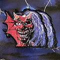 Iron Maiden - Patch - Iron Maiden Purgatory Shape