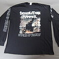 Demolition Hammer - TShirt or Longsleeve - Demolition Hammer - Global Epidemic 2017 Tour Longsleeve