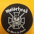 Motörhead - Patch - Motorhead - The World is Yours