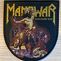 Manowar - Patch - Manowar - Into Glory Ride - black border