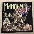 Manowar - Patch - Manowar - Hail to England - black