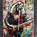 Megadeth - Other Collectable - Megadeth Mustaine - metal sign