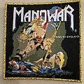 Manowar - Patch - Manowar - Hail to England - gold
