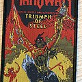 Manowar - Patch - Manowar - Triumph of Steel