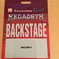 Megadeth - Other Collectable - Megadeth Security Pass