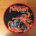 Manowar - Patch - Manowar - Hell on Earth - Red Border